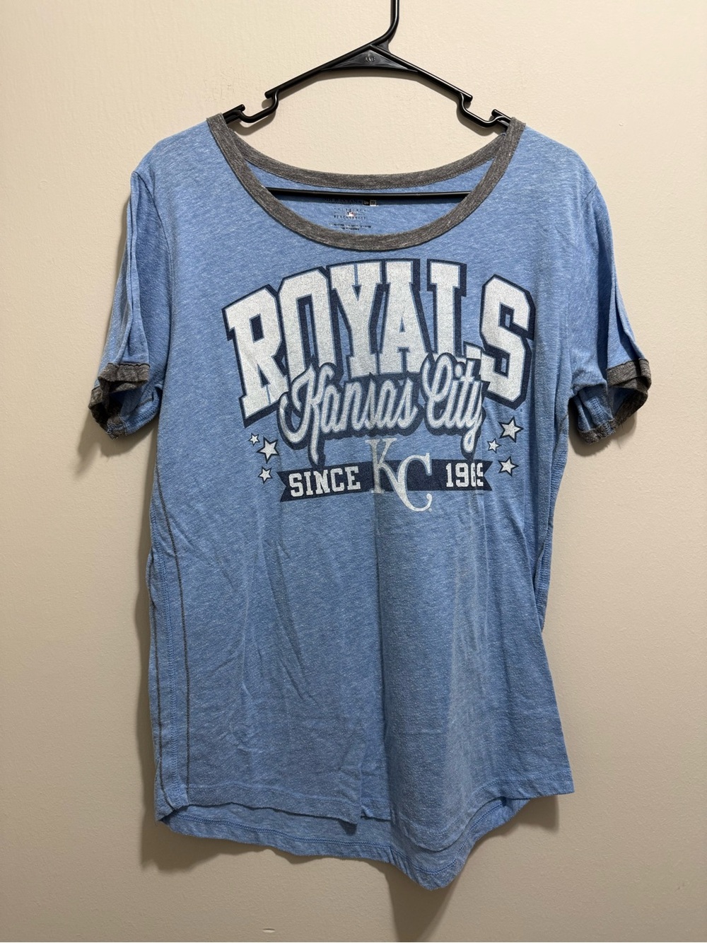 New Era Royals Kansas City Light Blue Short Sleeve Tee